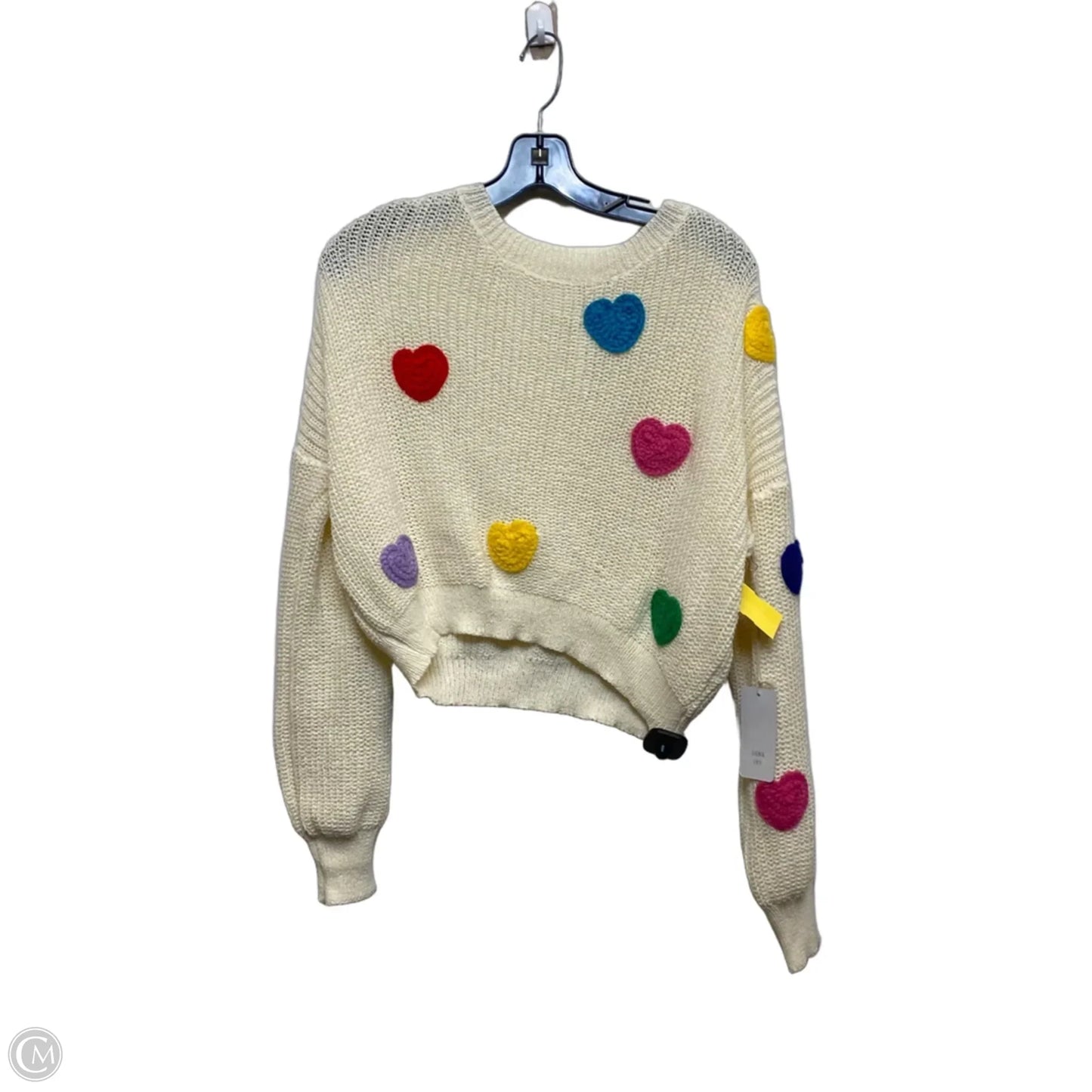 Sweater By Luna Ivy In Cream, Size: S
