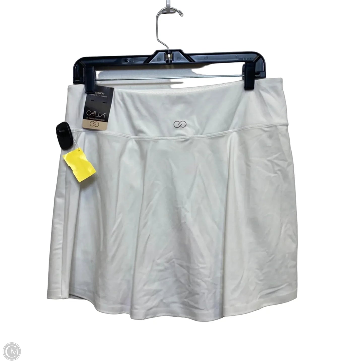 Athletic Skort By Calia In White, Size: M