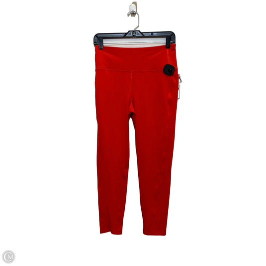 Athletic Leggings By Dsg Outerwear In Red, Size: L