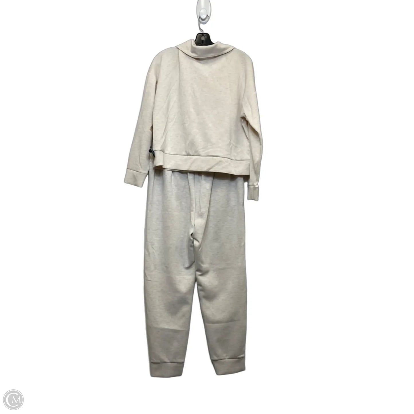 Athletic Pants 2pc By Avia In Cream, Size: M