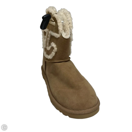 Boots Designer By Ugg In Brown, Size: 6