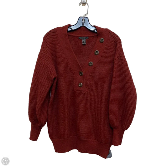 Sweater By Forever 21 In Red, Size: S