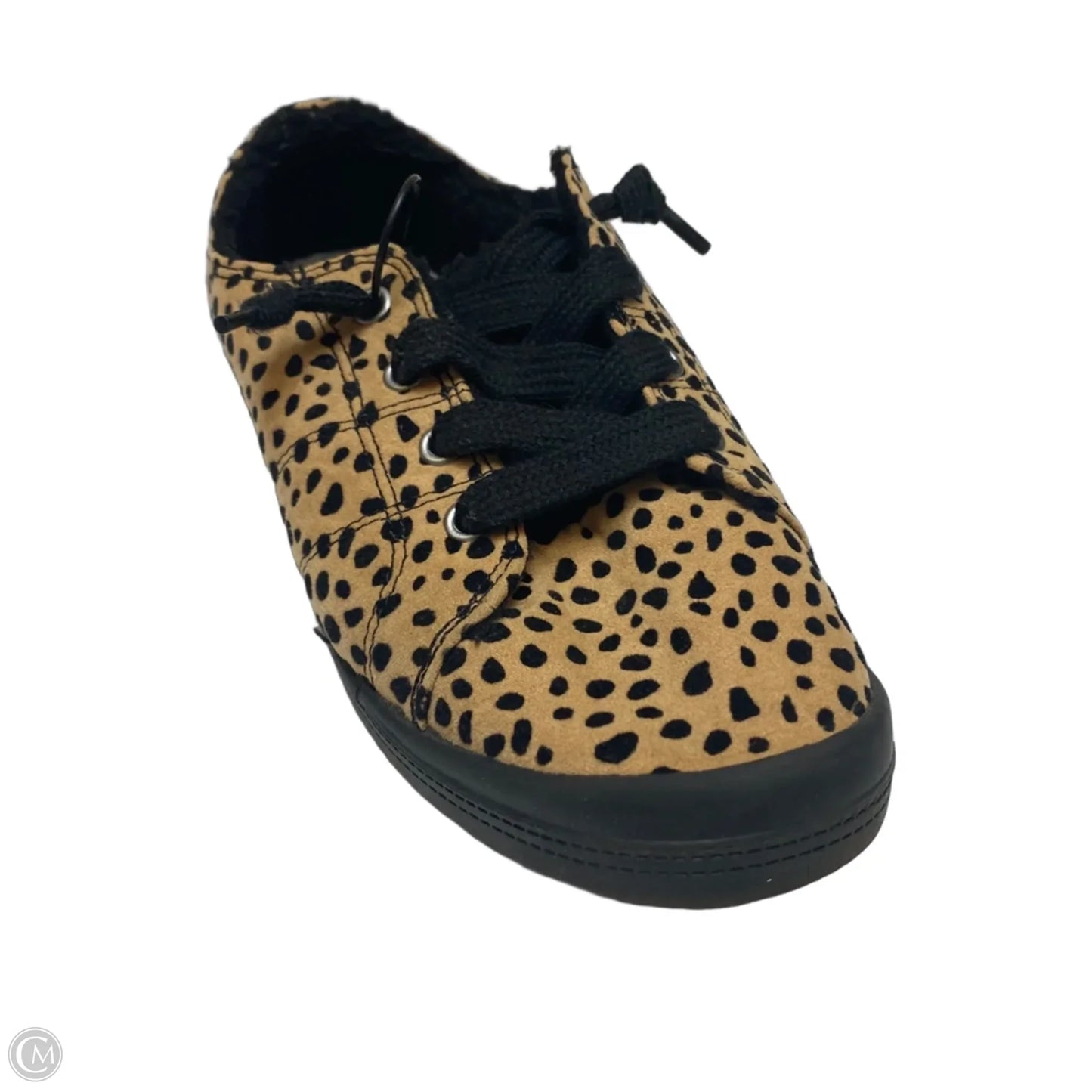Shoes Flats By Jelly Pop In Black & Brown, Size: 8.5