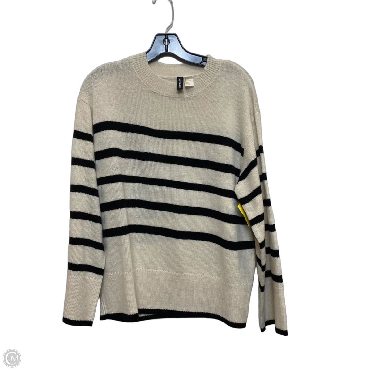 Sweater By Divided In Black & Cream, Size: S