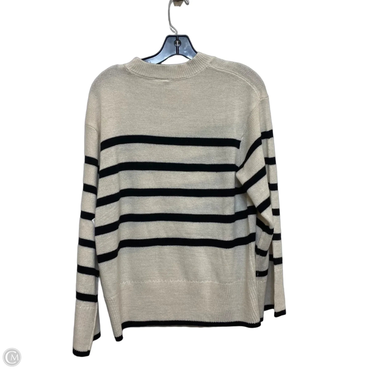 Sweater By Divided In Black & Cream, Size: S