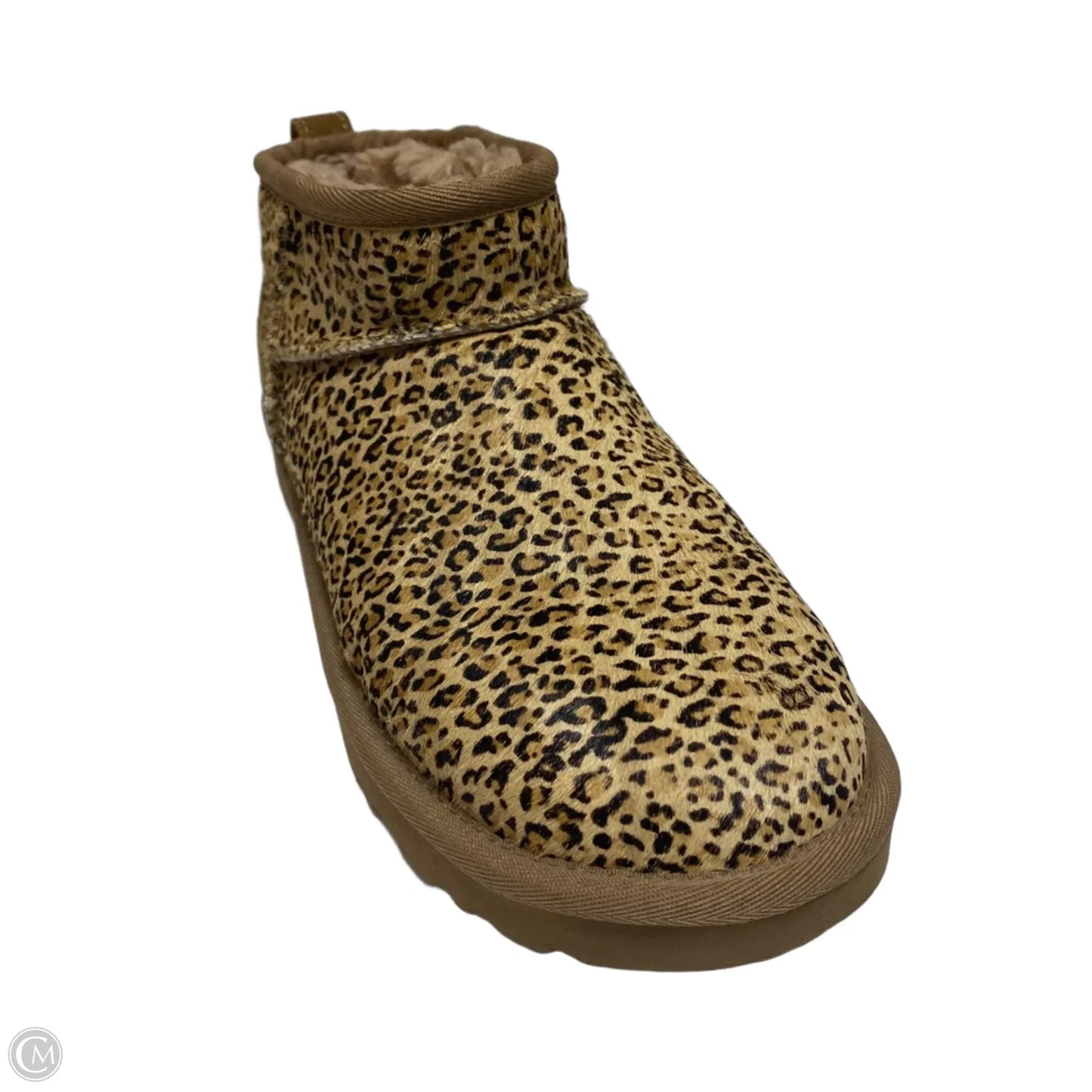 Boots Designer By Ugg In Animal Print, Size: 8