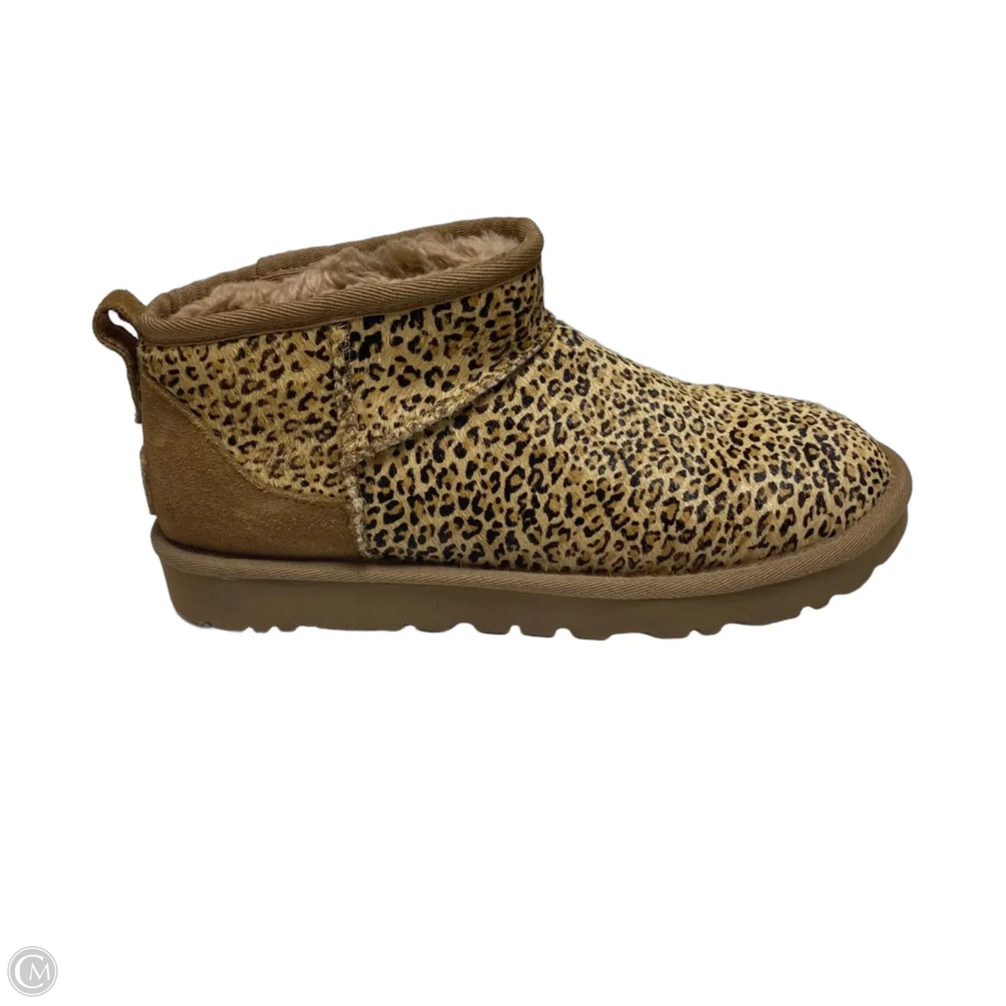 Boots Designer By Ugg In Animal Print, Size: 8