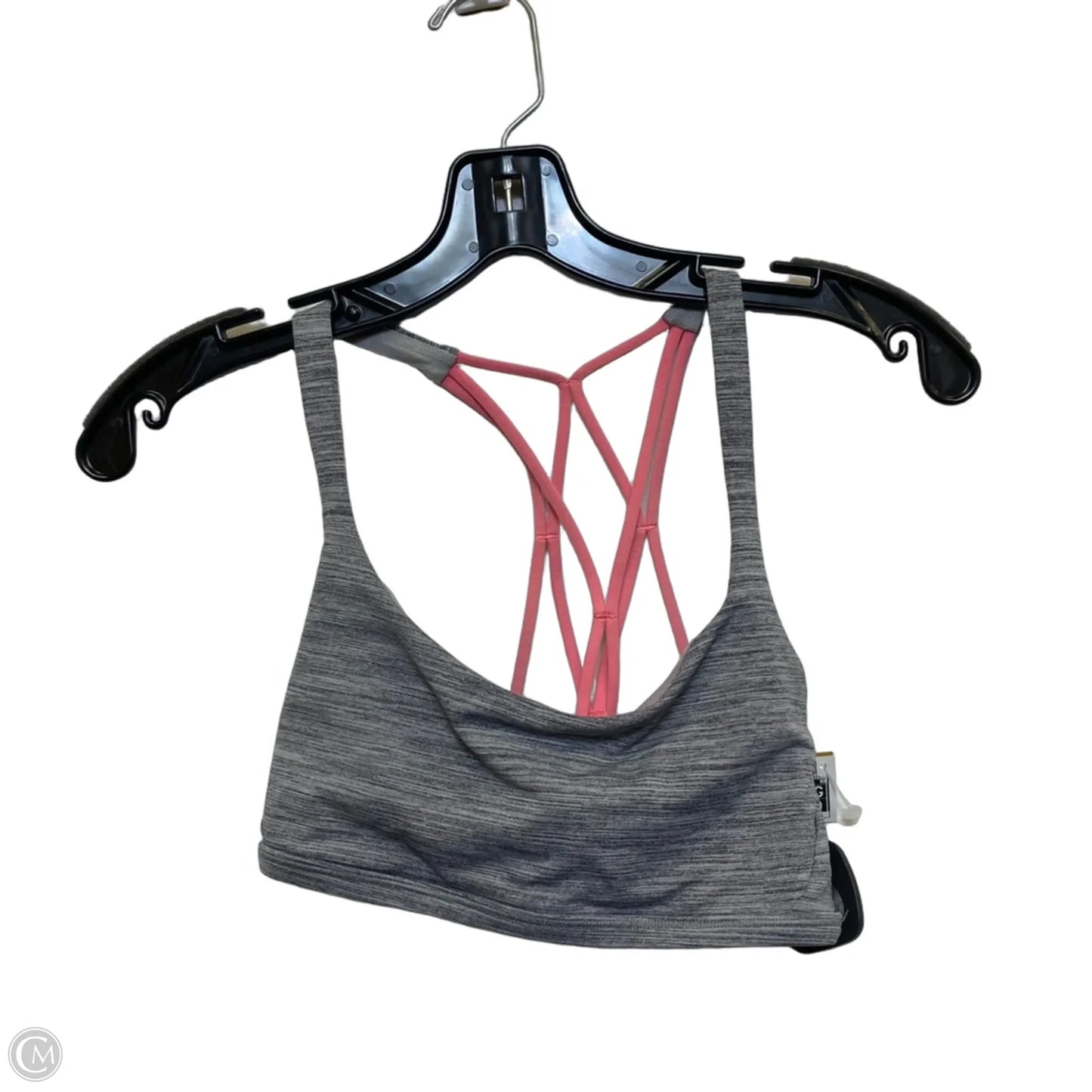 Athletic Bra Designer By Lululemon In Grey, Size: S