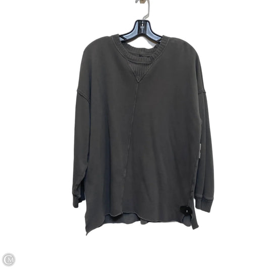 Sweatshirt Crewneck By Aerie In Grey, Size: Xs