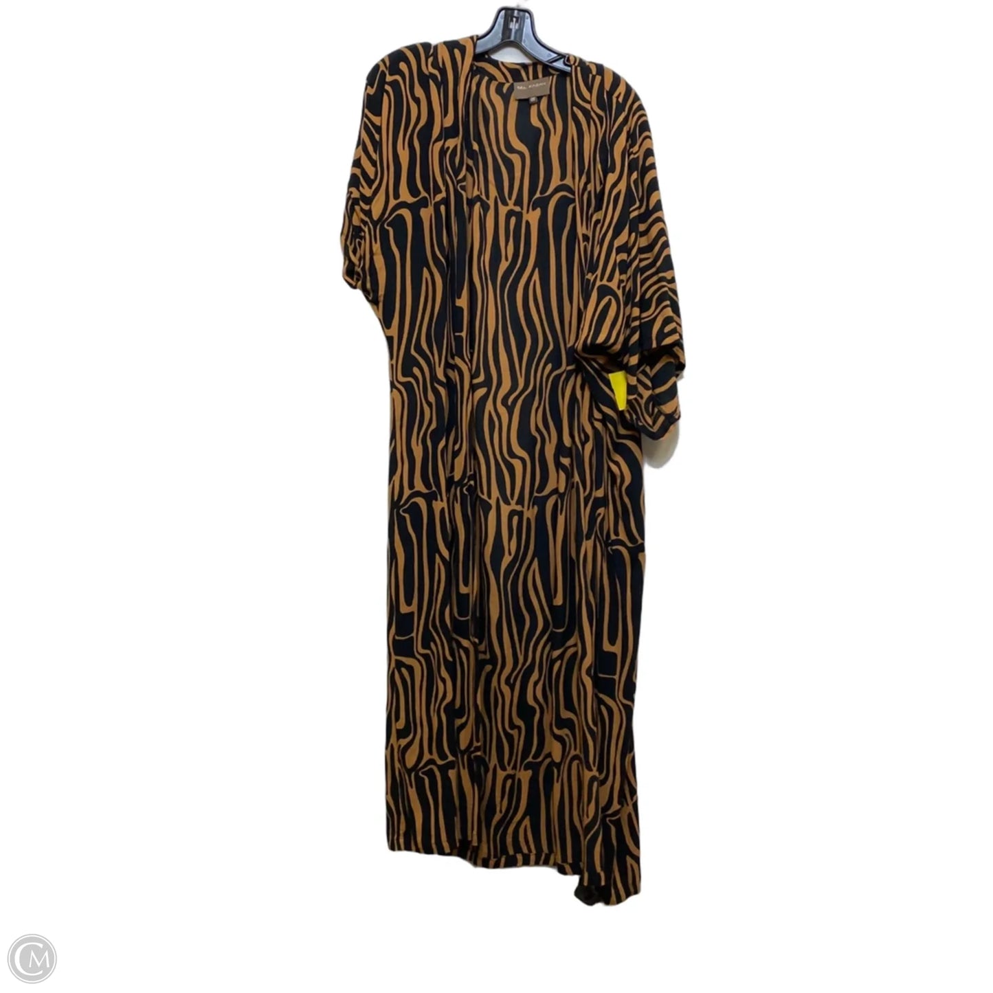 Kimono By Bel Kazan In Black & Brown, Size: Osfm