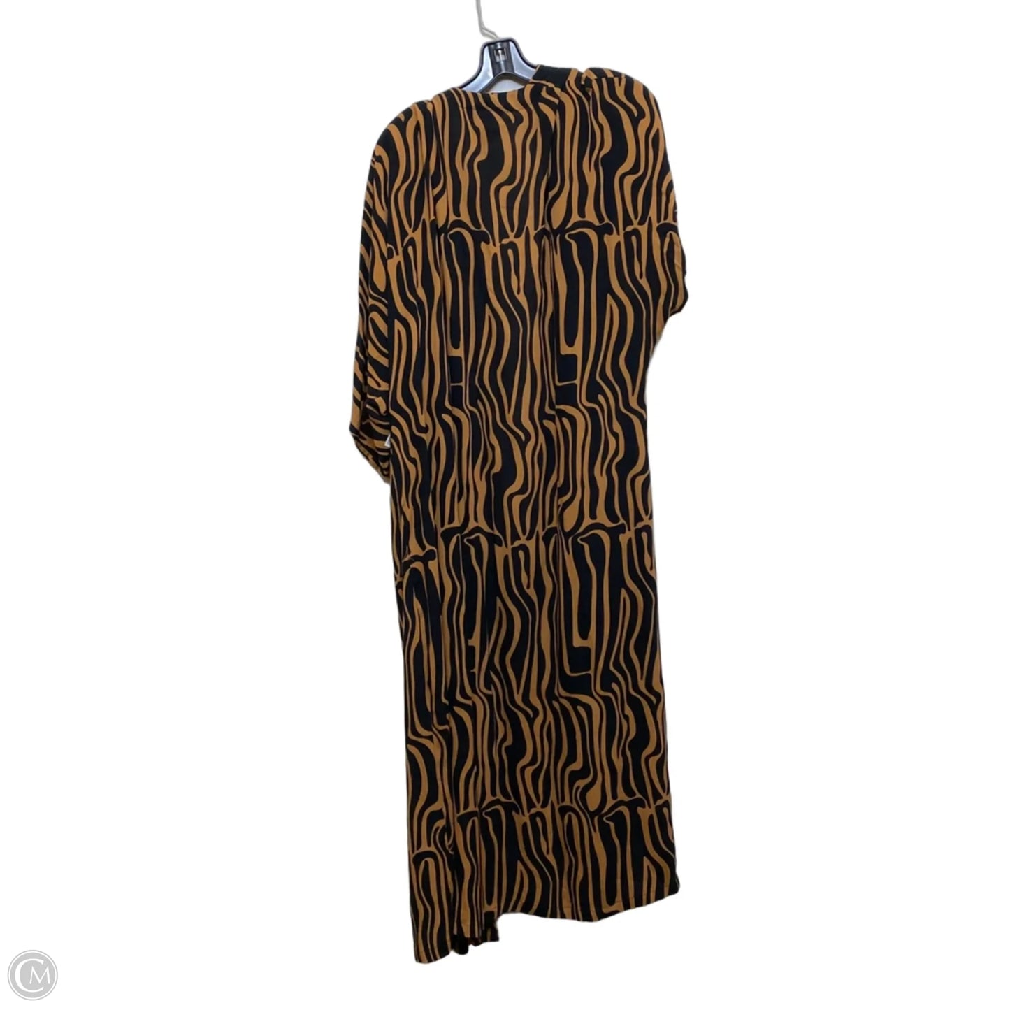 Kimono By Bel Kazan In Black & Brown, Size: Osfm