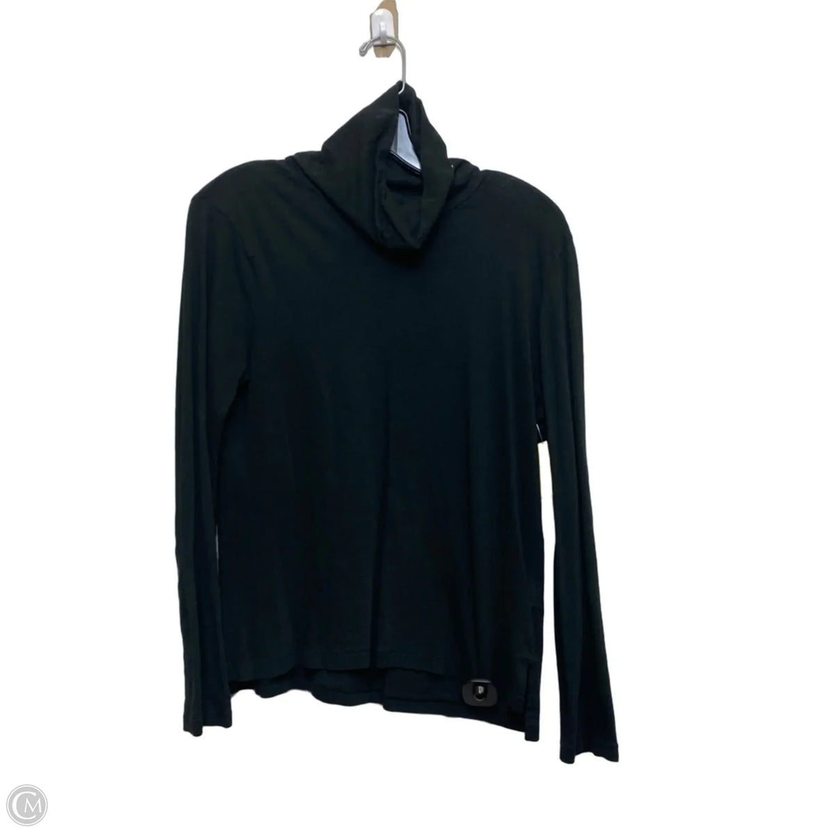 Top Long Sleeve Basic By Madewell In Black, Size: M