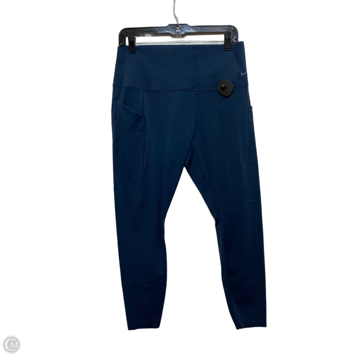 Athletic Leggings By Nike Apparel In Blue, Size: Xl