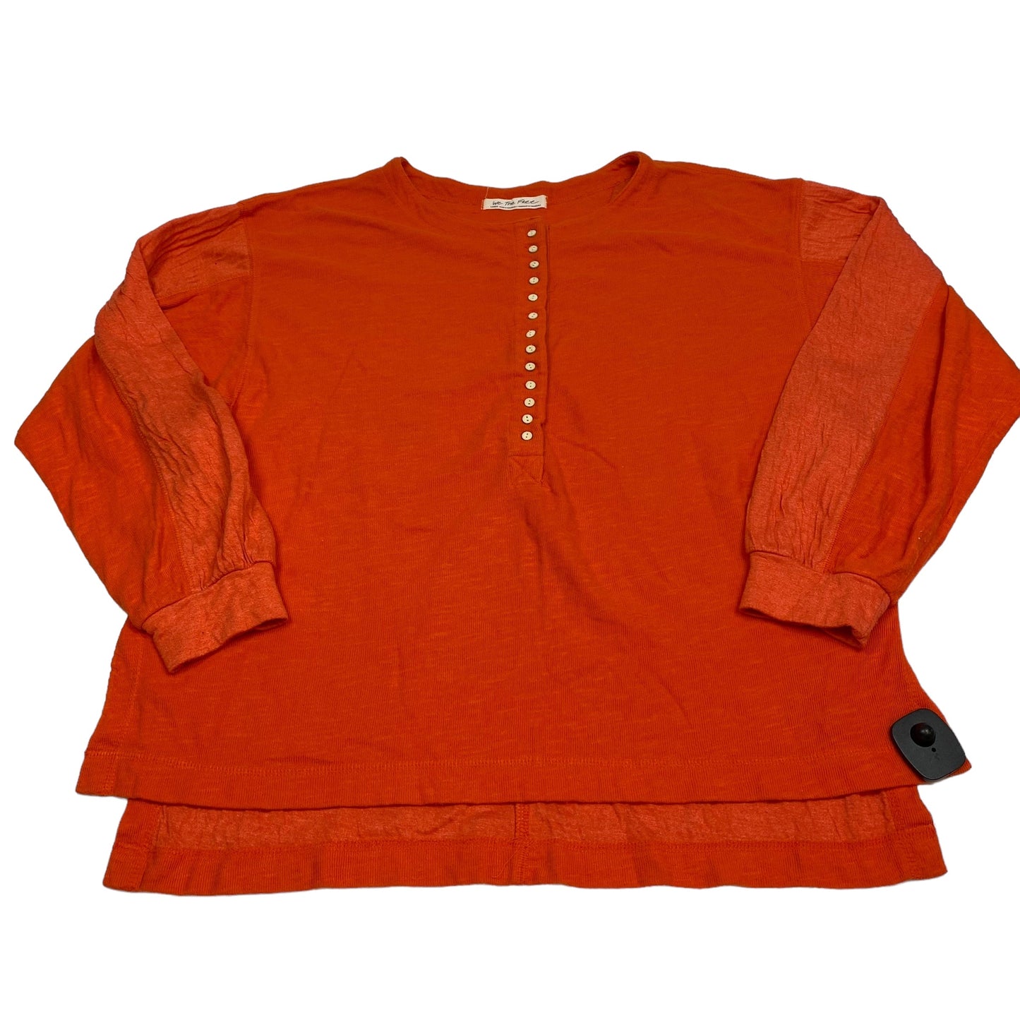 Orange Top Long Sleeve We The Free, Size L
