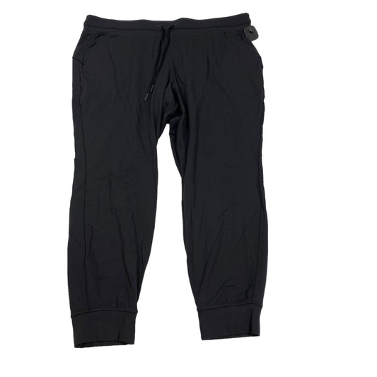 Black Athletic Pants Lululemon, Size 20