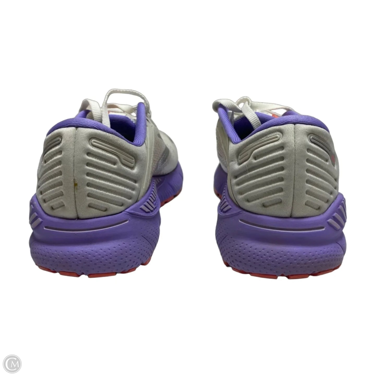Shoes Athletic By Brooks In Purple & White, Size: 7.5