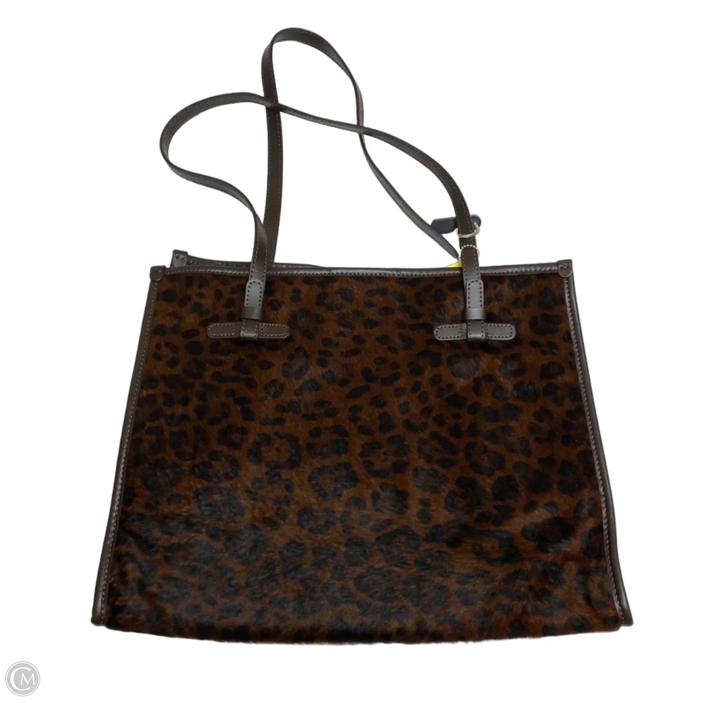 Handbag Leather By Divina Firenze, Size: Medium