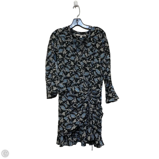 Dress Designer By Veronica Beard In Black & Blue, Size: M