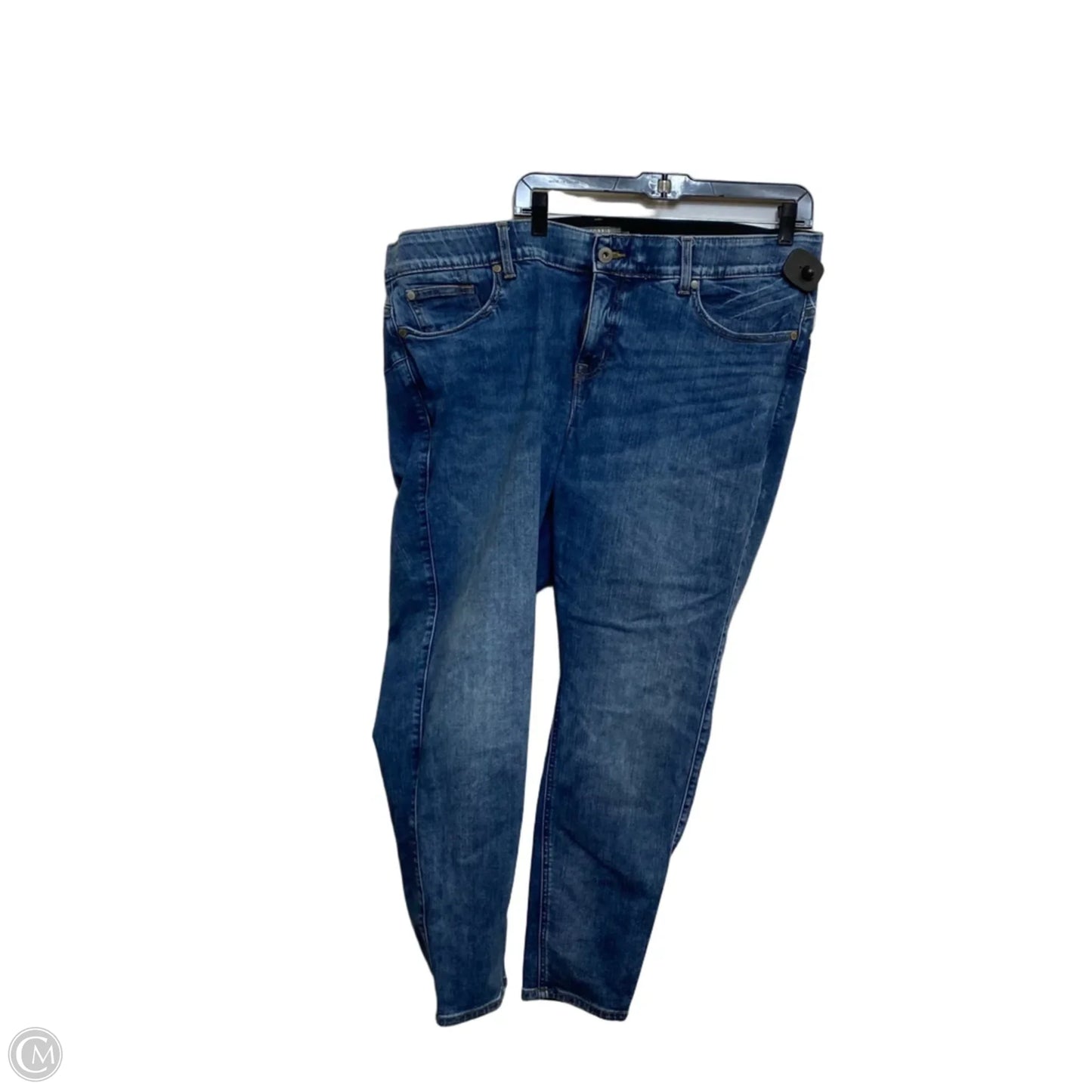 Jeans Skinny By Torrid In Blue Denim, Size: 22