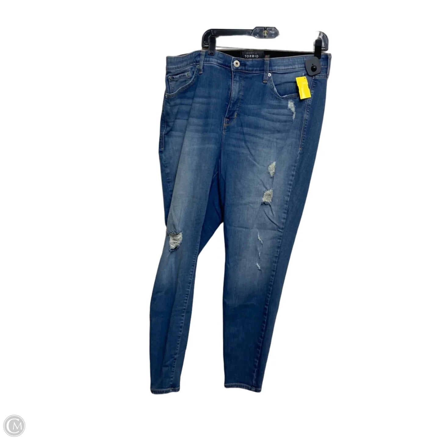 Jeans Skinny By Torrid In Blue Denim, Size: 20