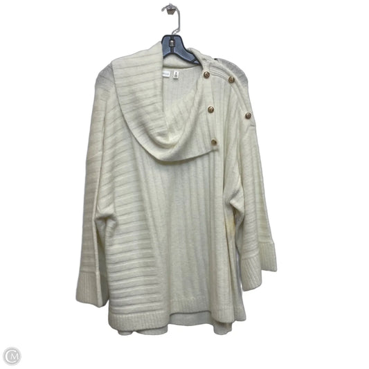 Sweater By Rafaella In Cream, Size: 2x