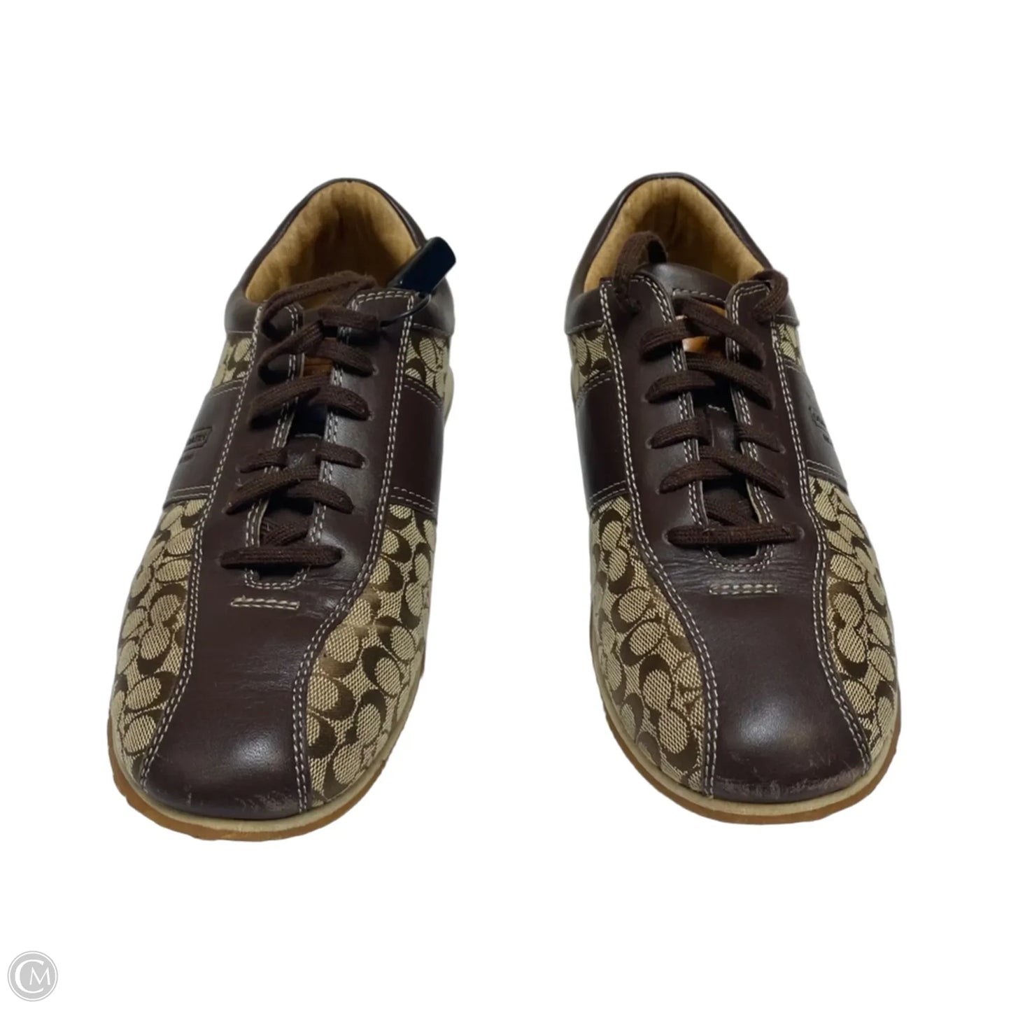 Shoes Designer By Coach In Brown, Size: 9.5