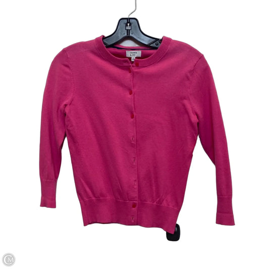 Cardigan By Crown And Ivy In Pink, Size: Xs