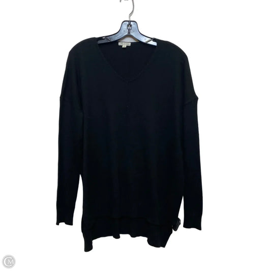 Top Long Sleeve By Tea N Rose In Black, Size: M