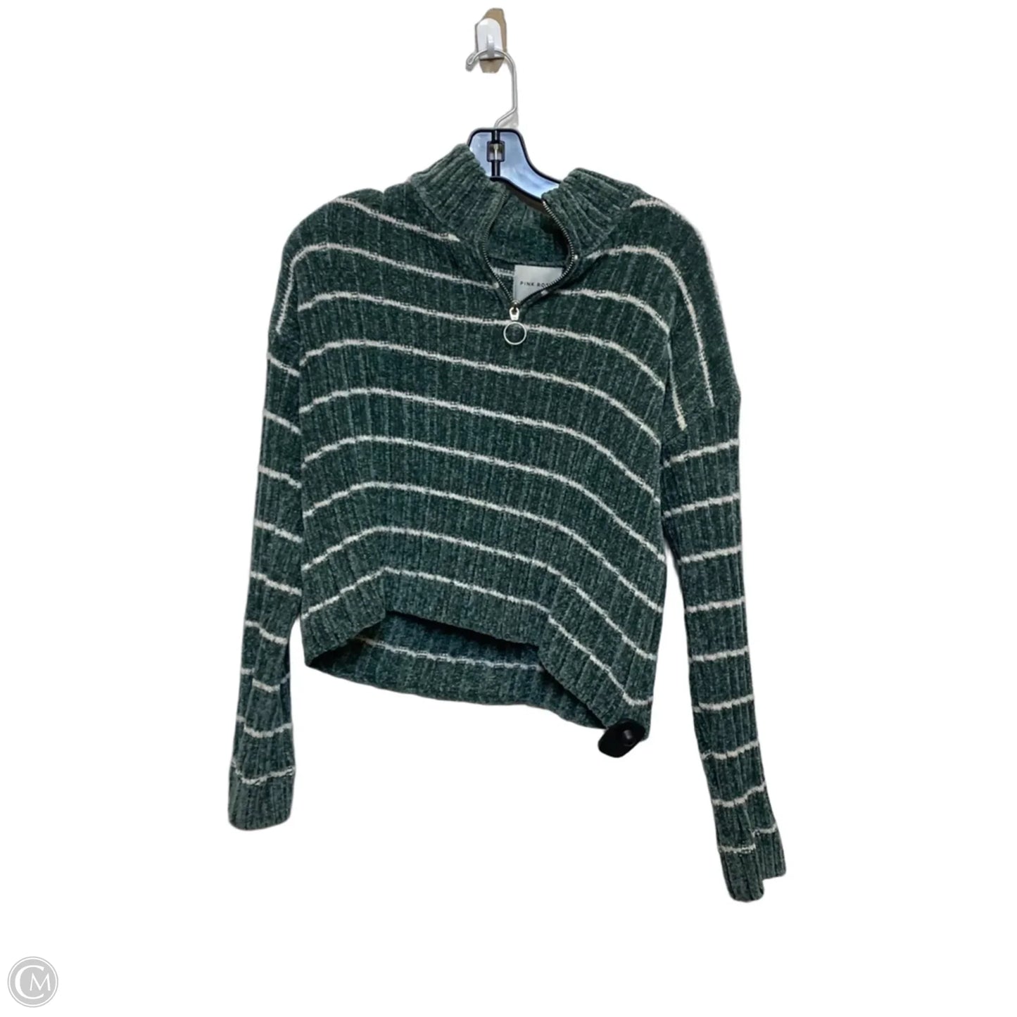 Sweater By Pink Rose In Green, Size: Xl