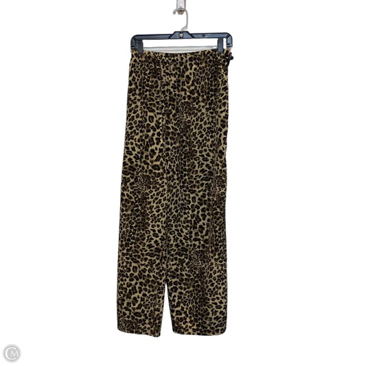 Pants Wide Leg By Shein In Animal Print, Size: 2x