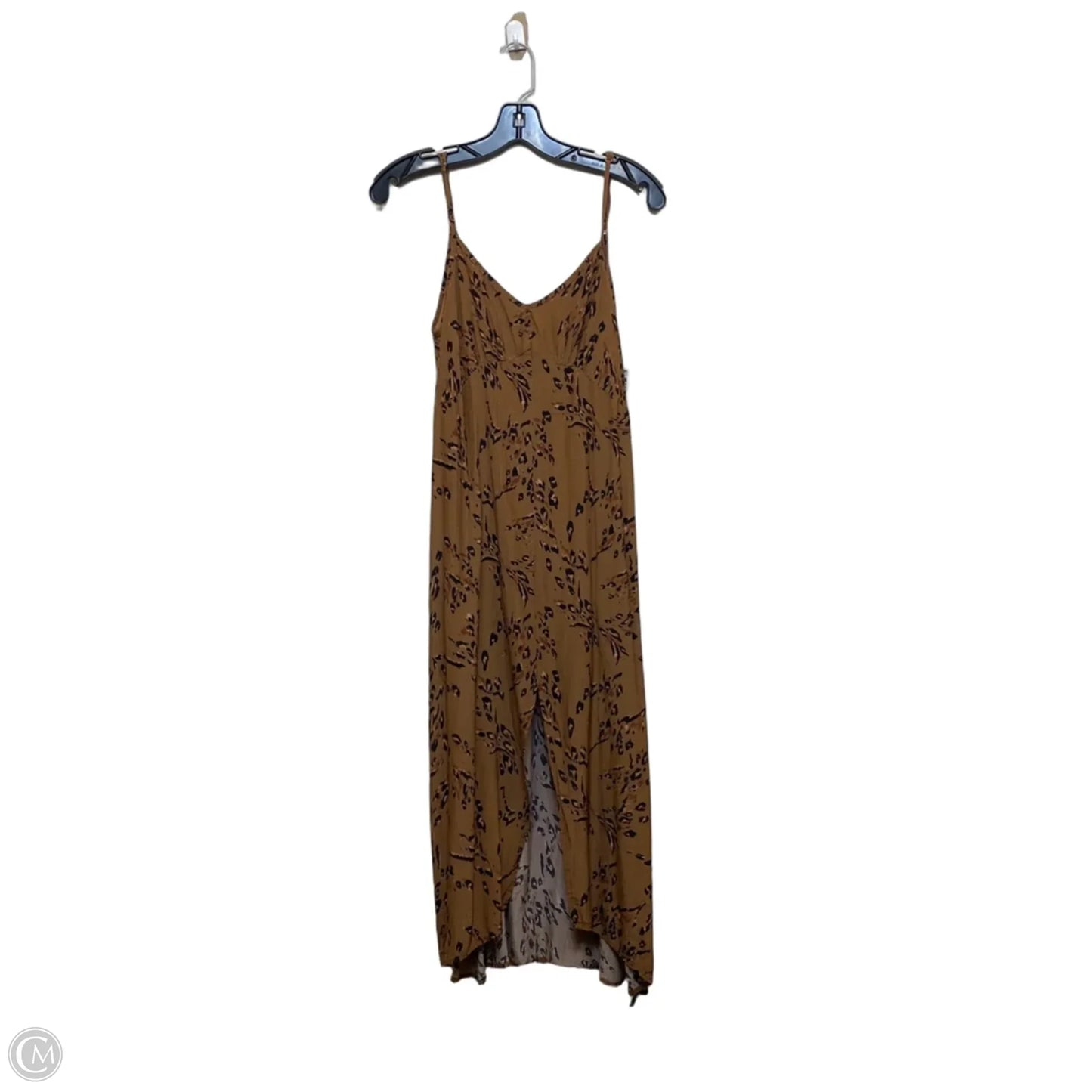 Dress Casual Midi By Saltwater Luxe In Brown, Size: S