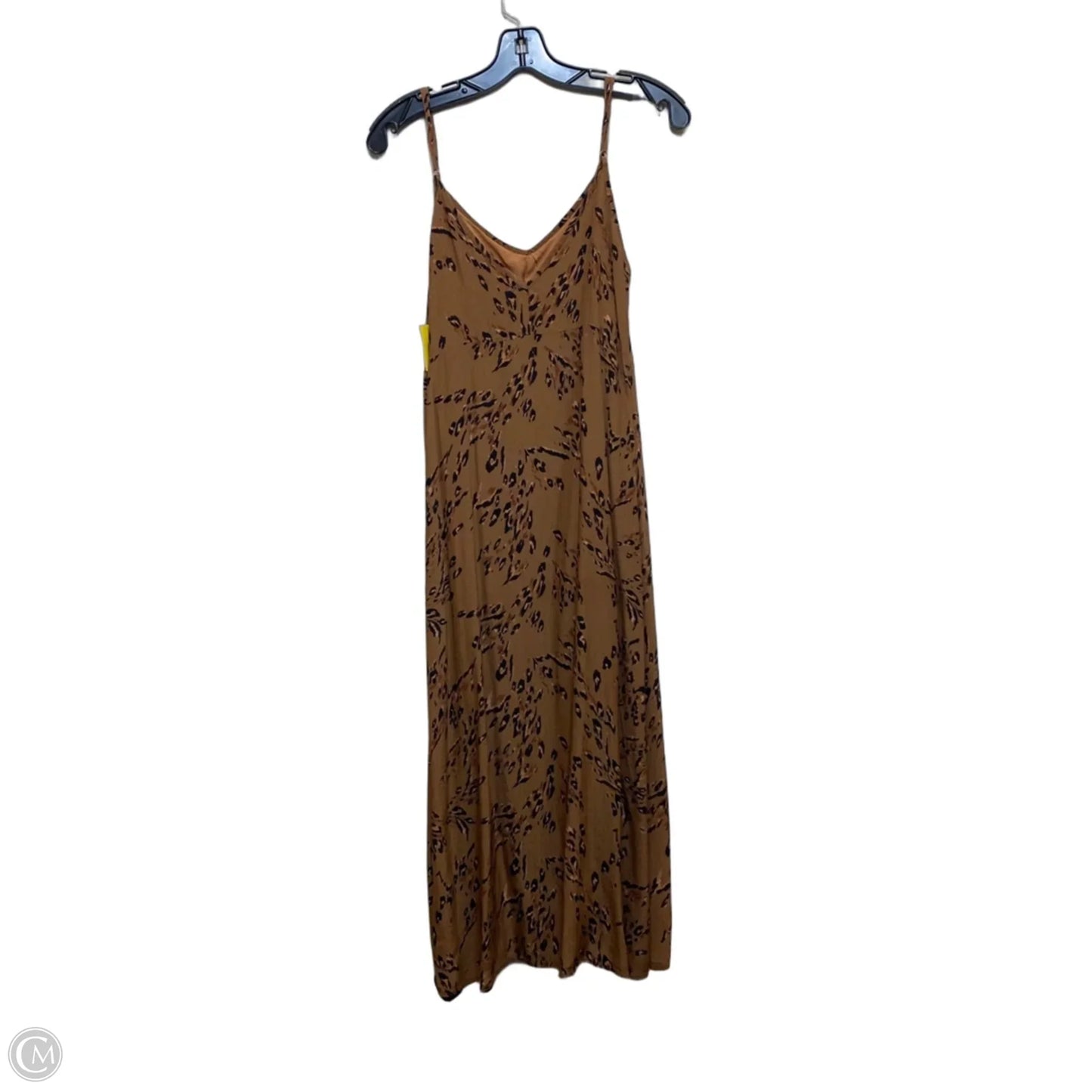 Dress Casual Midi By Saltwater Luxe In Brown, Size: S