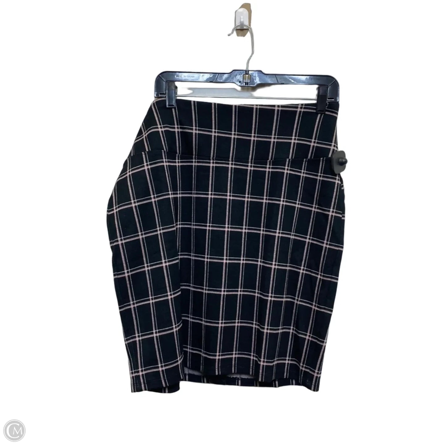 Skirt Mini & Short By J. Jill In Black & Pink, Size: M