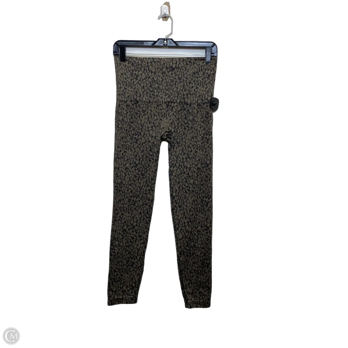 Athletic Leggings By Spanx In Animal Print, Size: Xl