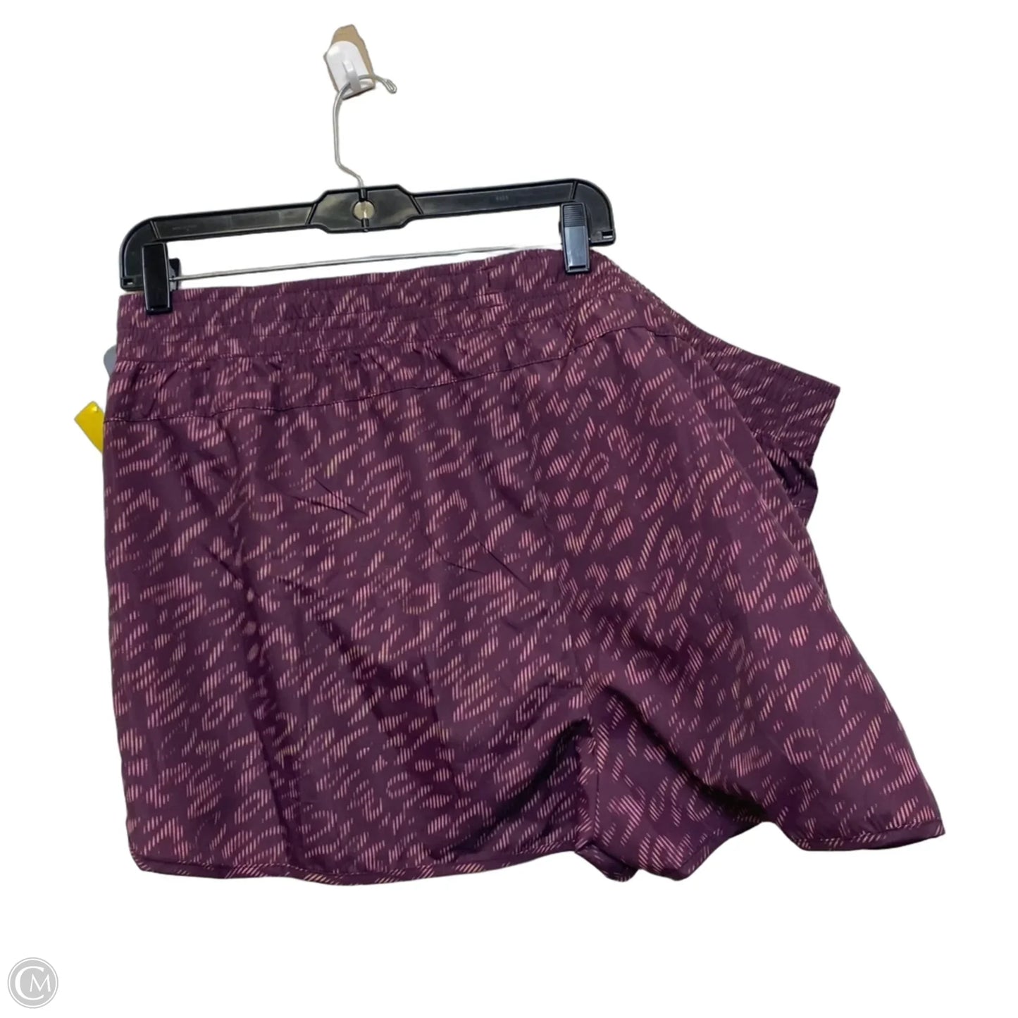 Athletic Shorts By Avia In Purple, Size: 3x