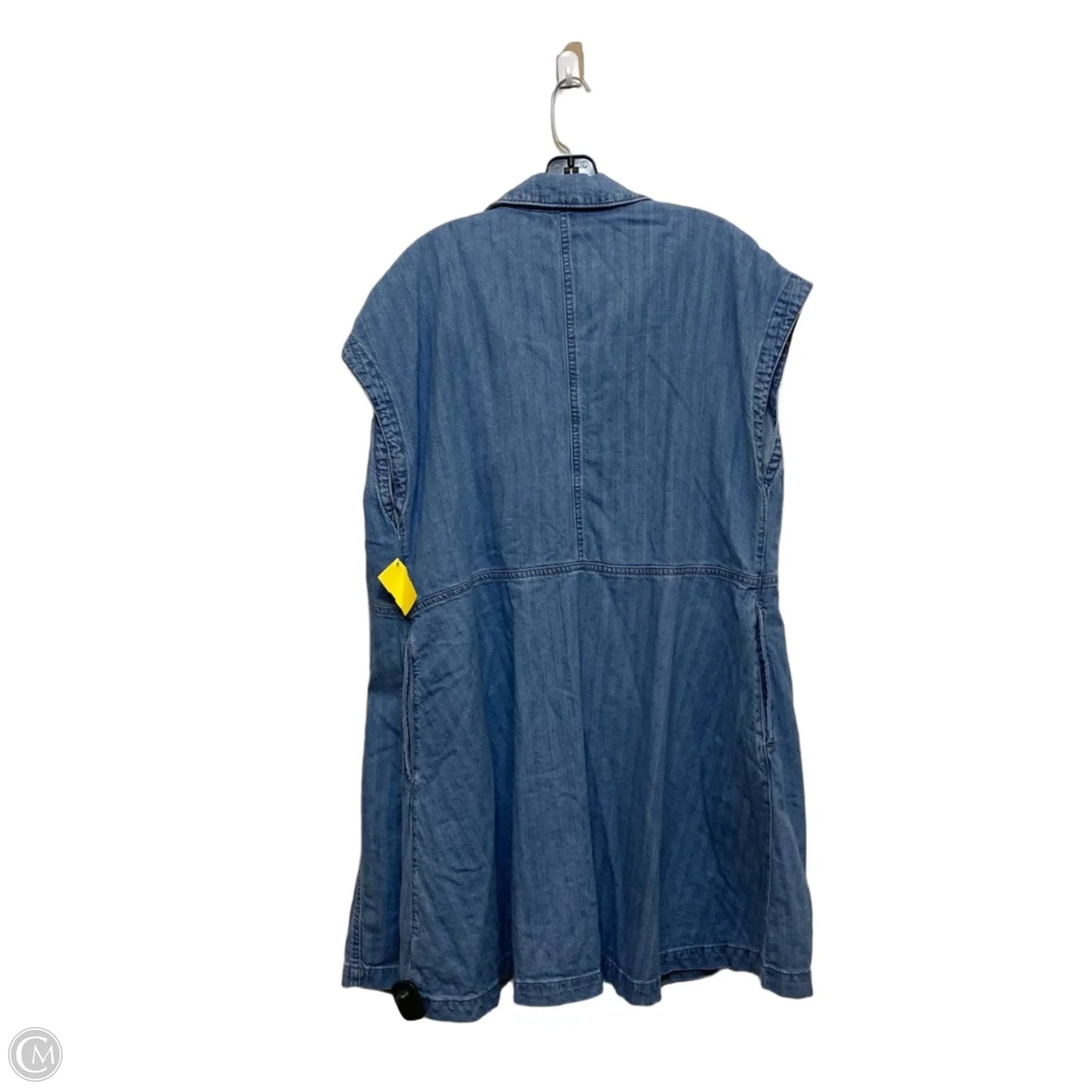 Dress Casual Short By Universal Thread In Blue Denim, Size: Xl
