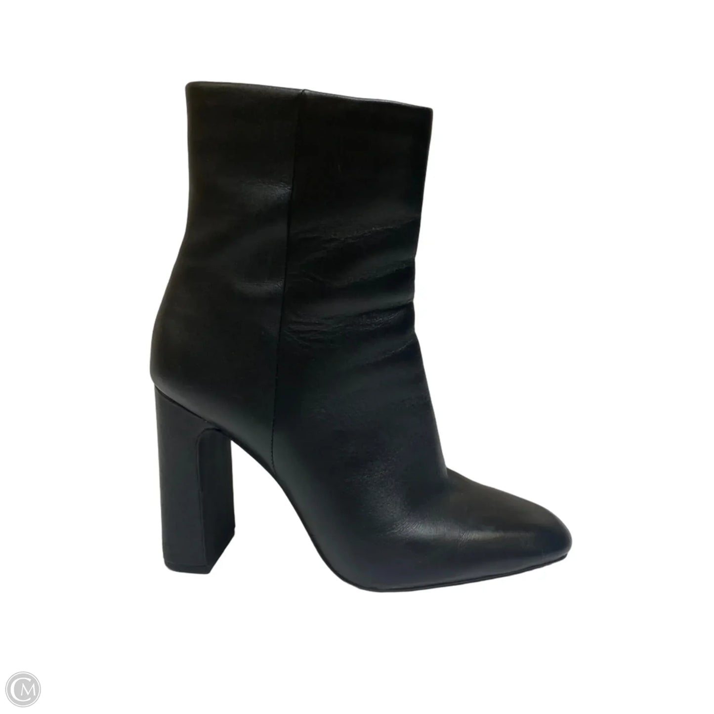 Boots Ankle Heels By Steve Madden In Black, Size: 9