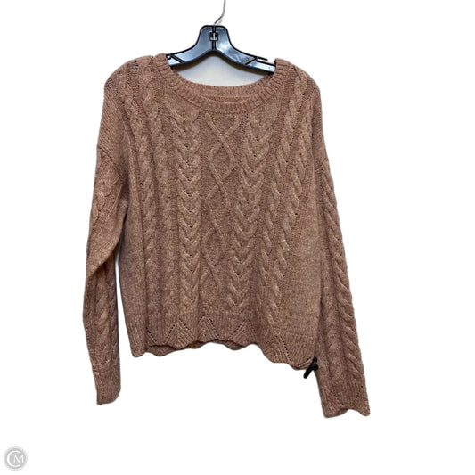 Sweater By Lucky Brand In Pink, Size: M