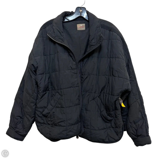 Athletic Jacket By Free People In Black, Size: M