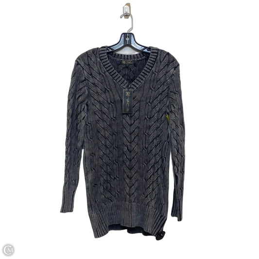Sweater By Dg2 In Grey, Size: S