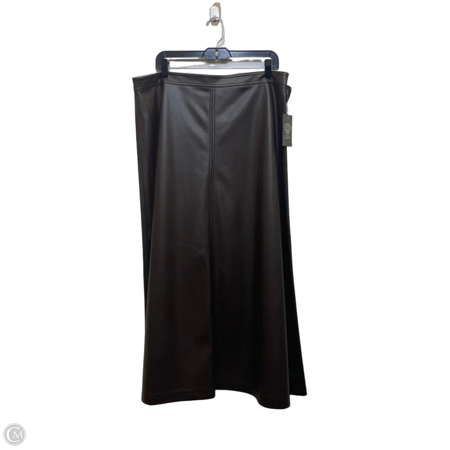 Skirt Maxi By Vince Camuto In Brown, Size: Xl