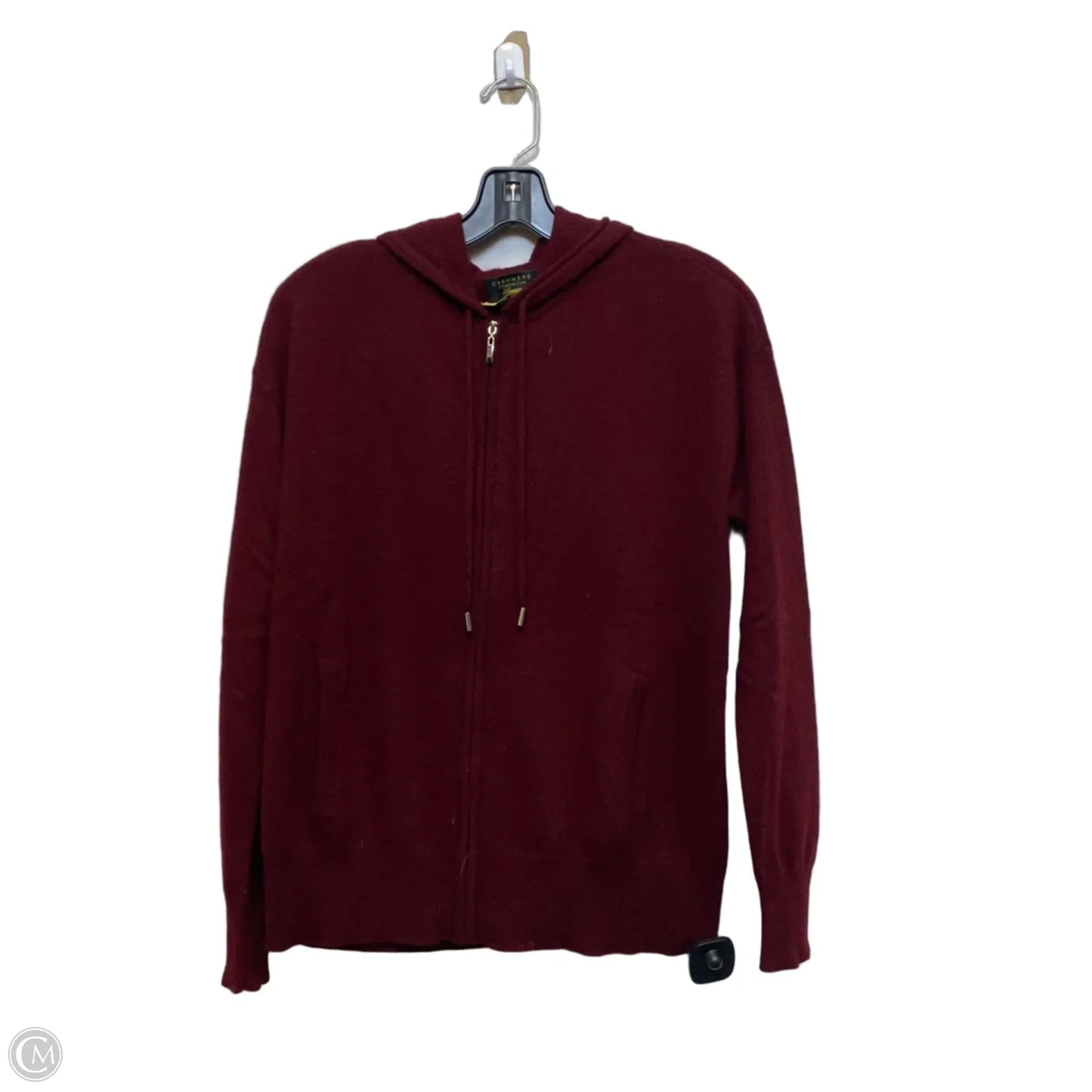 Sweater Cardigan Cashmere By Charter Club In Red, Size: S