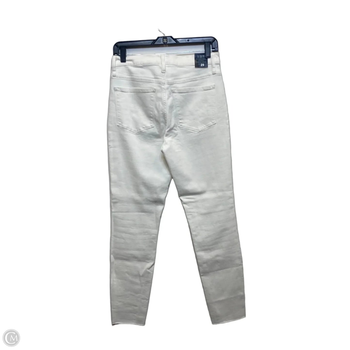 Jeans Skinny By J. Crew In White Denim, Size: 8