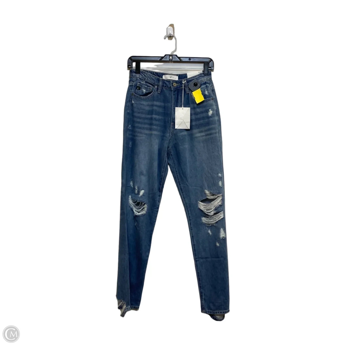 Jeans Straight By Kancan In Blue Denim, Size: 2