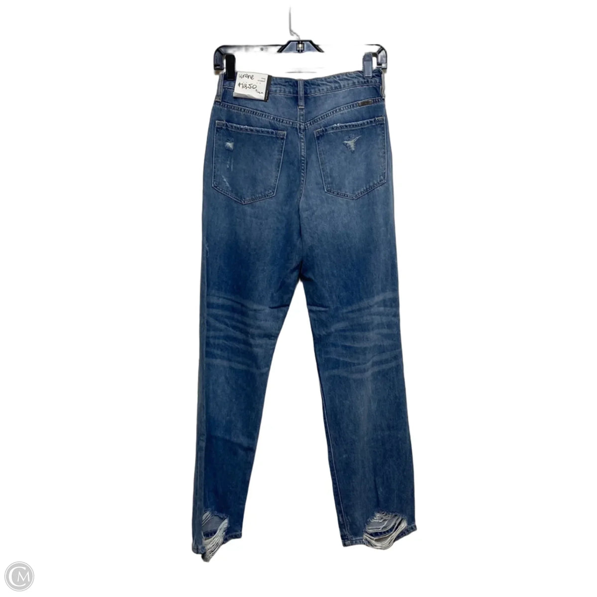 Jeans Straight By Kancan In Blue Denim, Size: 2