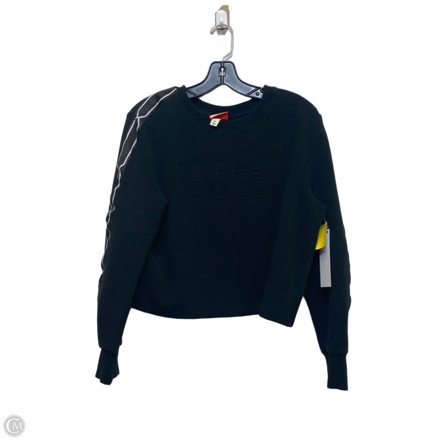 Sweatshirt Designer By Hunter In Black, Size: M