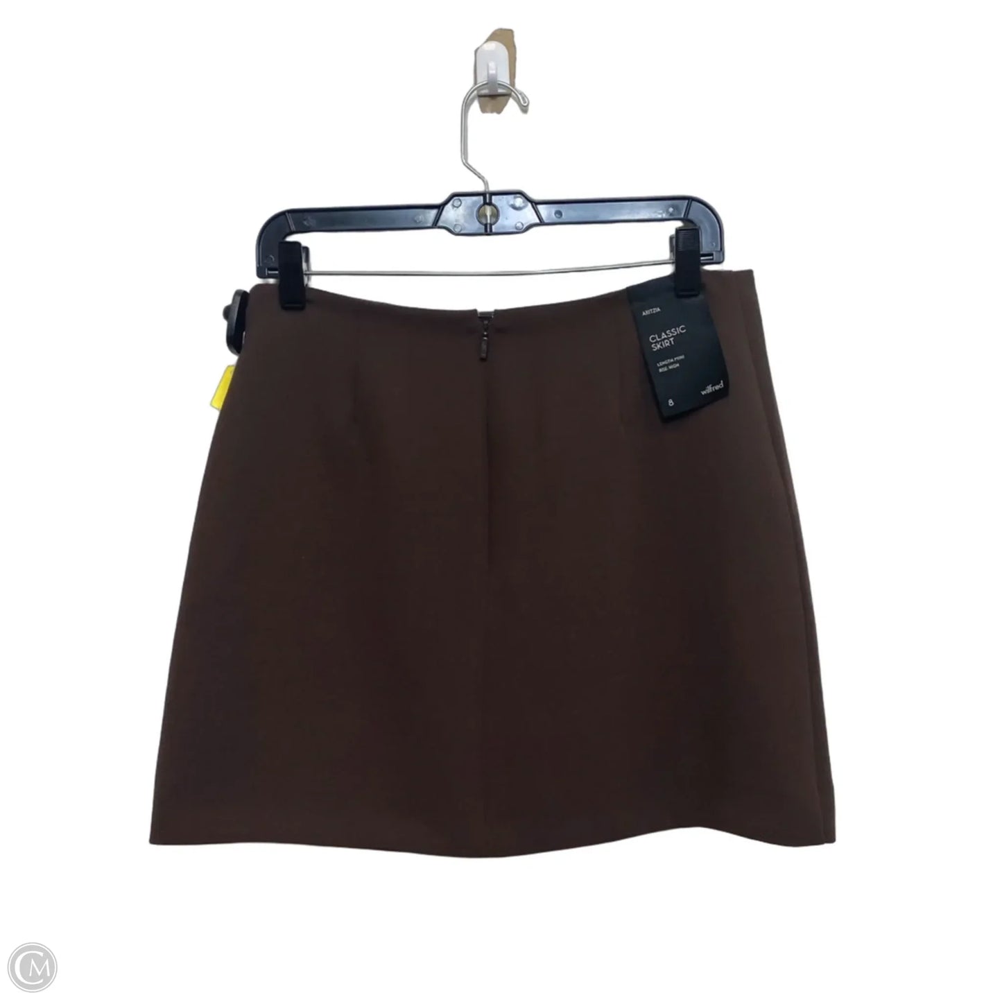 Skirt Mini & Short By Wilfred In Brown, Size: M