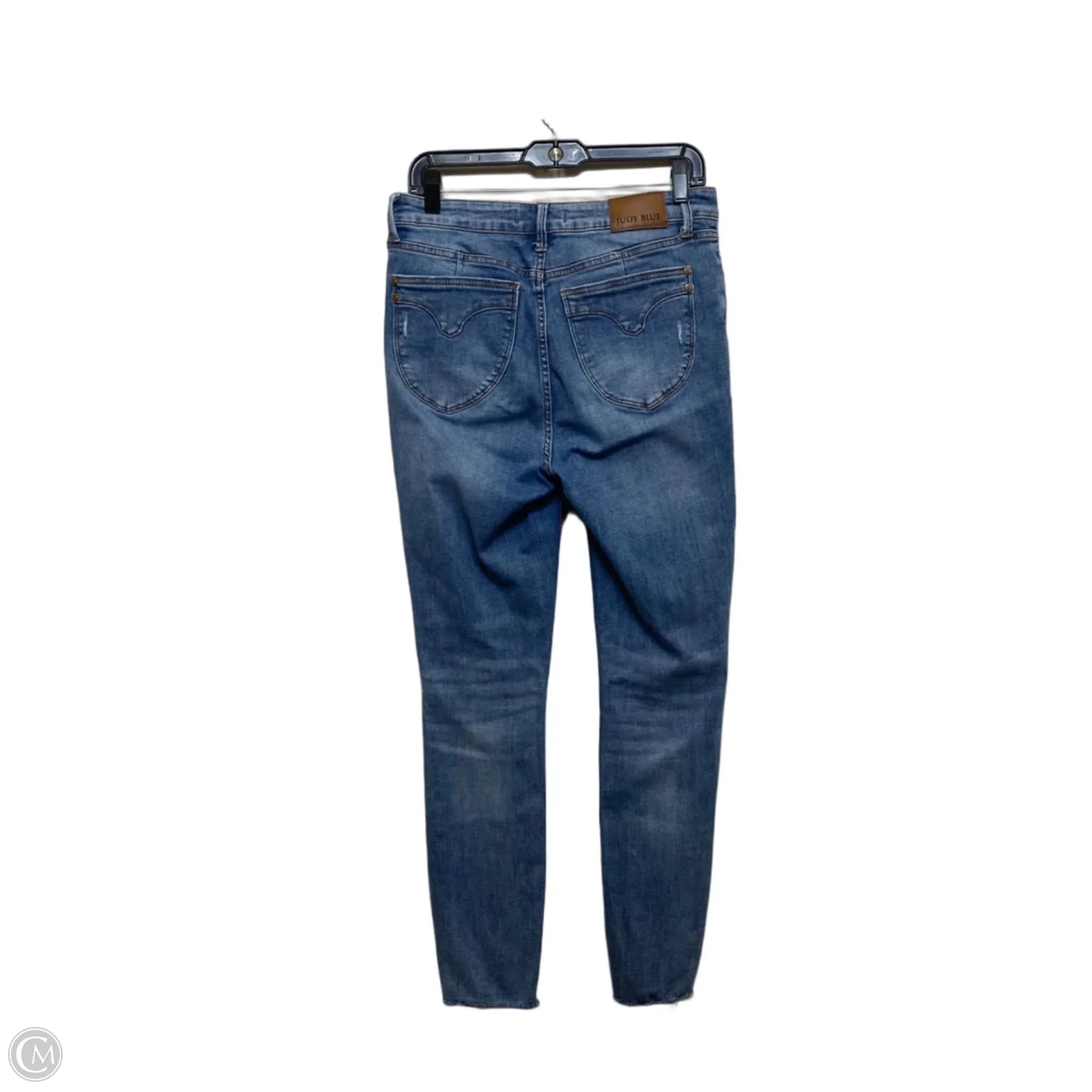 Jeans Skinny By Judy Blue In Blue Denim, Size: 10