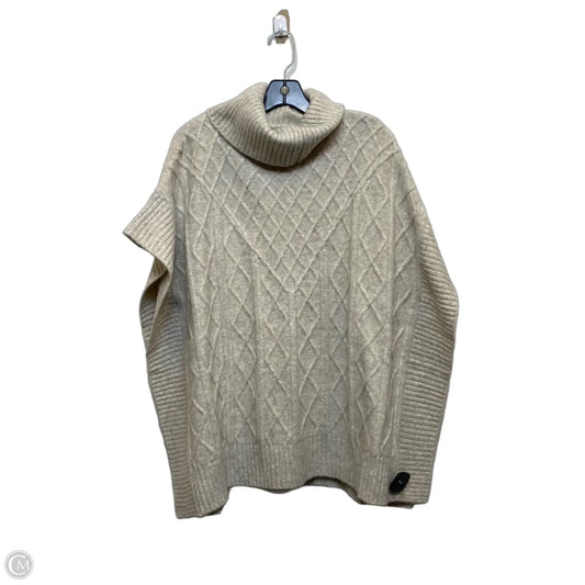 Sweater Short Sleeve By Loft In Beige, Size: Xs