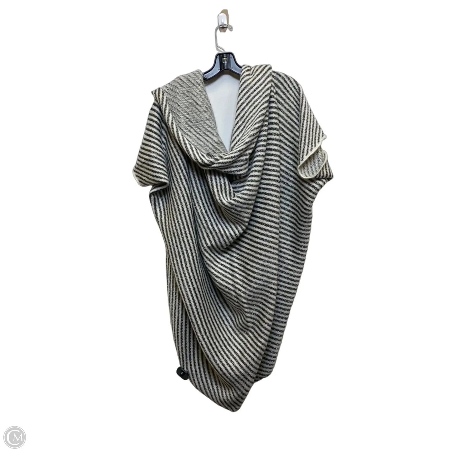Shawl By Lane Bryant In Silver & White, Size: Osfm